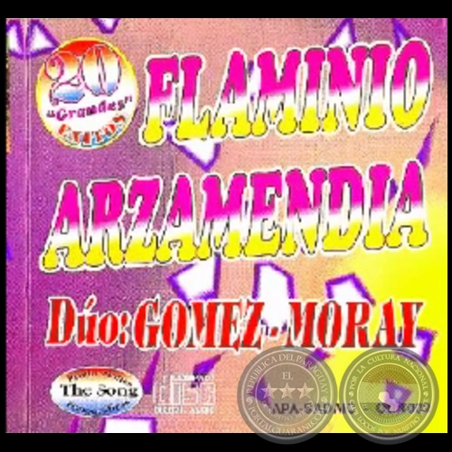 20 GRANDES ÉXITOS - FLAMINIO ARZAMENDIA - Dúo GÓMEZ MORAY